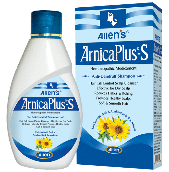 Allen Laboratories Arnica Plus-S Anti-Dandruff Shampoo (100ml Each)