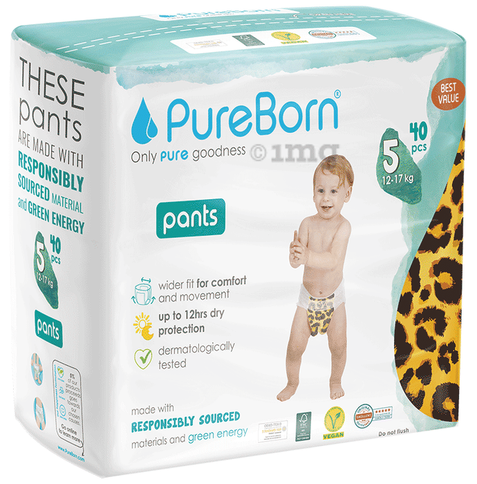Pureborn Baby Diaper 5