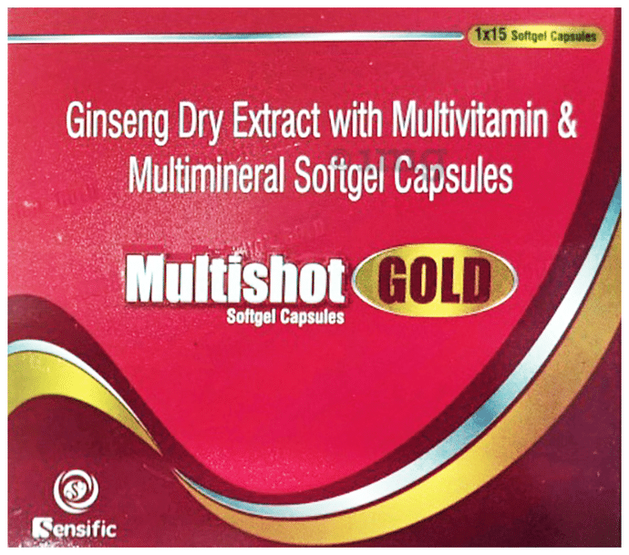 Multishot Gold Softgel Capsule