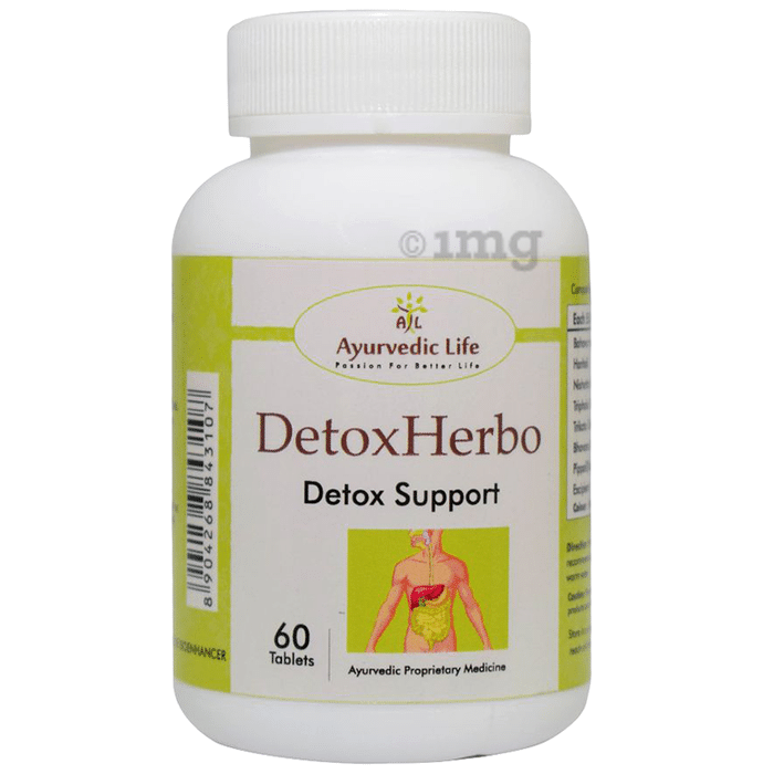 Ayurvedic Life Detoxherbo Detox Support Tablet