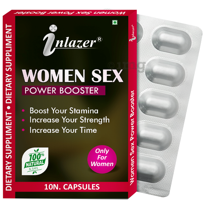 Inlazer Women Sex Power Booster Capsule Buy Strip Of 10 0 Capsules At Best Price In India 1mg