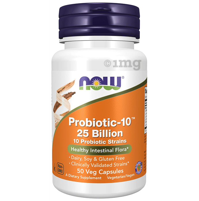 Now Probiotic-10, 25 Billion Veg Capsule