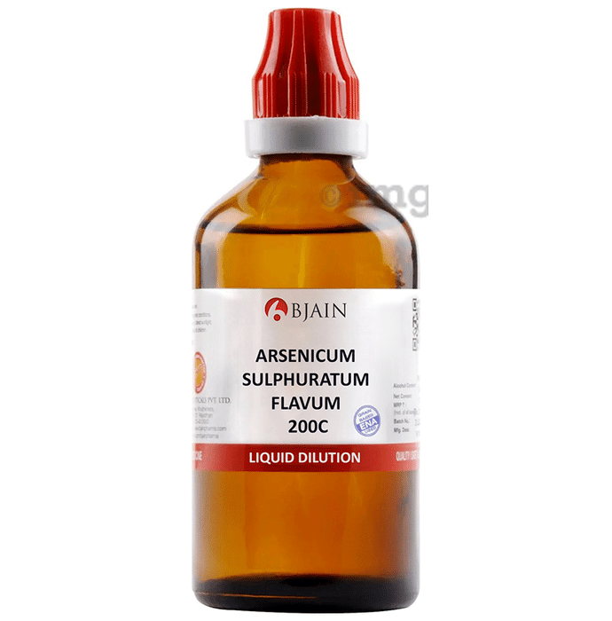 Bjain Arsenicum Sulphuratum Flavum Dilution 200C