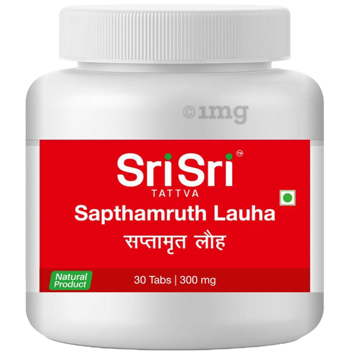 Sri Sri Tattva Sapthamruth Lauha 300 mg Tablet