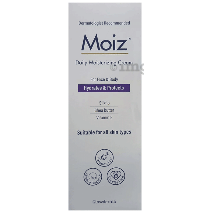 Moiz Moisturising Cream | Paraben-Free