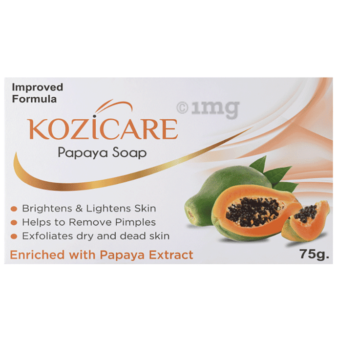 Kozicare Papaya Soap (75gm Each)