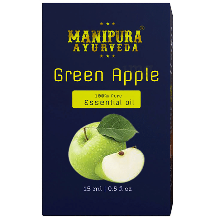 Manipura Ayurveda  100% Pure Essentialb Oil Green Apple