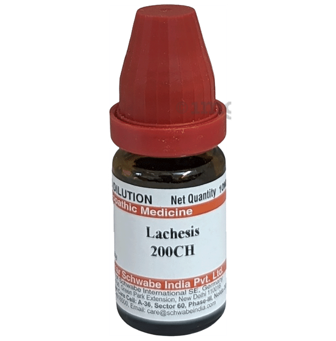 Dr Willmar Schwabe India Lachesis Dilution 200 CH