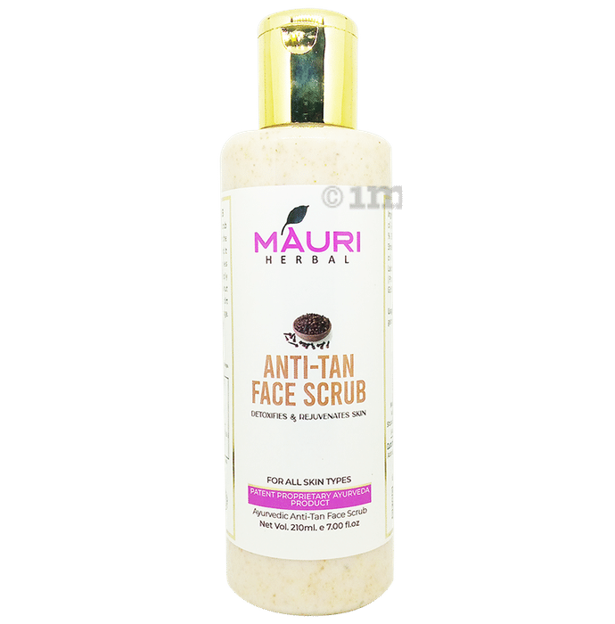 Khadi Mauri Herbal Anti-Tan Face Scrub (210ml)