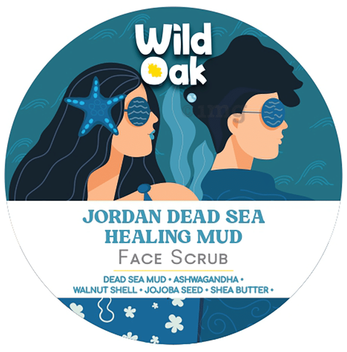 Wild Oak Jordan Dead Sea Mud Face Scrub