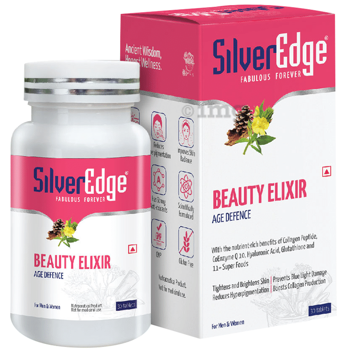 SilverEdge Beauty Elixir Age Defence Tablet