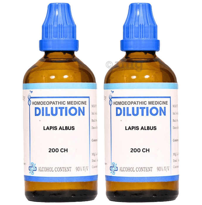 LDD Bioscience  Lapis Albus Dilution (100ml Each) 200 CH