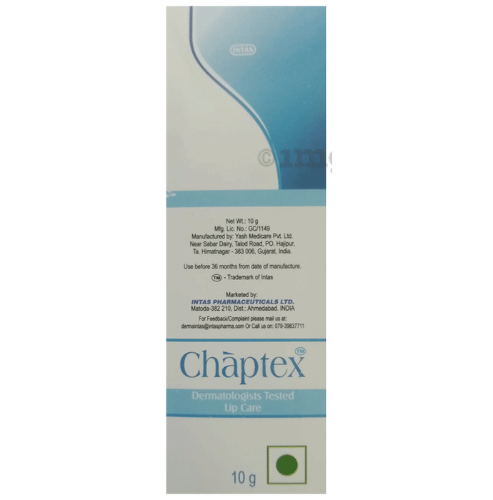 Chaptex SPF 15 Lip Care Lip Balm | Paraben-Free