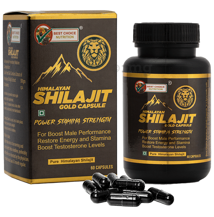 Best Choice Nutrition Himalayan Shilajit Gold Capsule