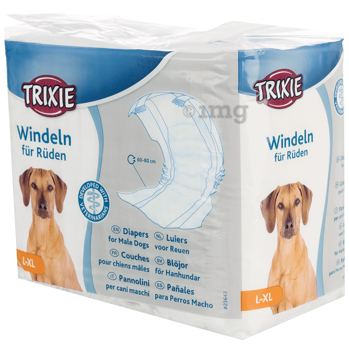 Trixie Diapers for Male Dogs L-XL