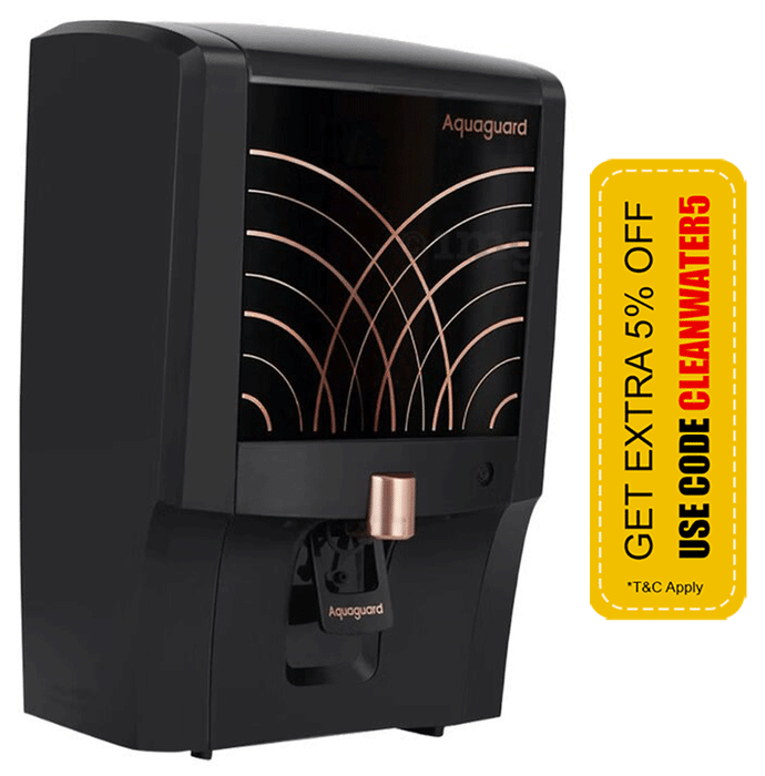 Aquaguard Enhance NXT 2X Life RO+UV Taste Adjuster Water Purifier, 7L storage | 2 Years Warranty, 8-stage Purification, Patented Active Copper Technology