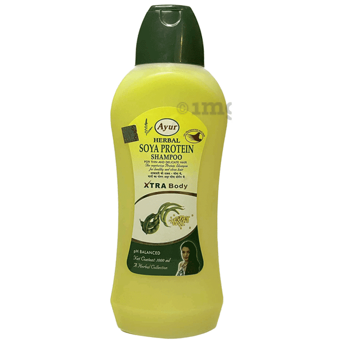 Ayur Herbal Shampoo(1000ml) Soya Protein