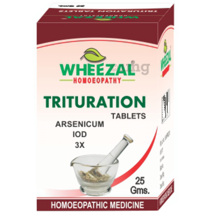 Wheezal Arsenicum Iod Trituration Tablet 3X