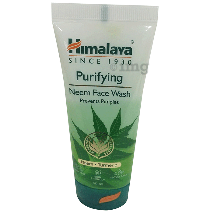 Himalaya Herbals Purifying Neem Face Wash | For Acne & Pimple Relief | Paraben and Soap Free Face Care Product