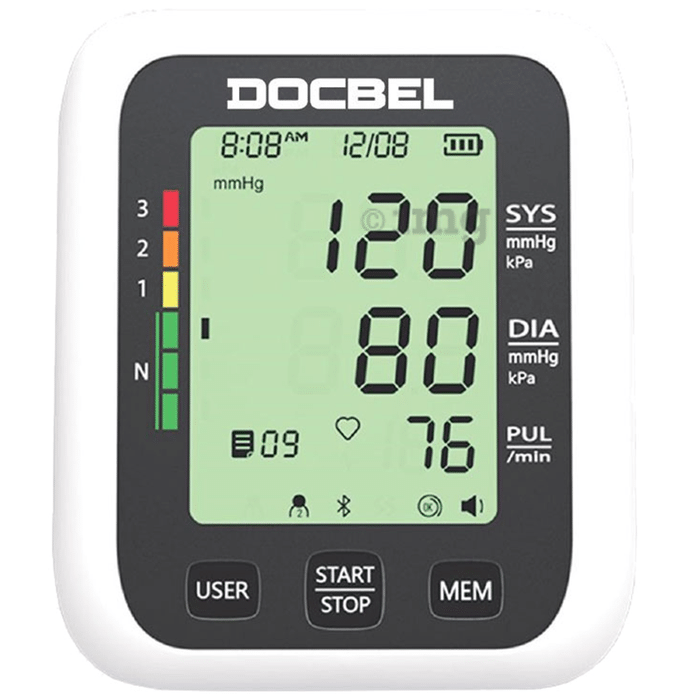 Docbel BPM 100 Upper Arm Digital Blood Pressure Monitor