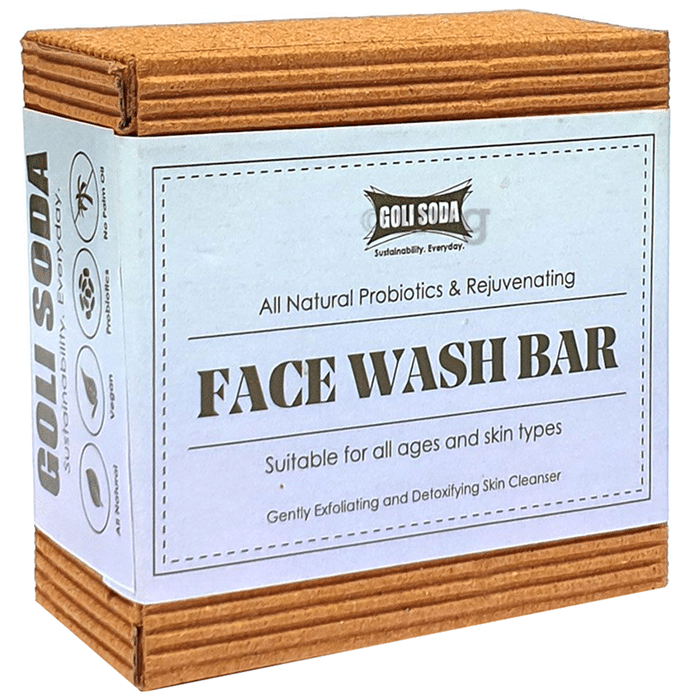 Goli Soda Face Wash Bar (90gm Each)