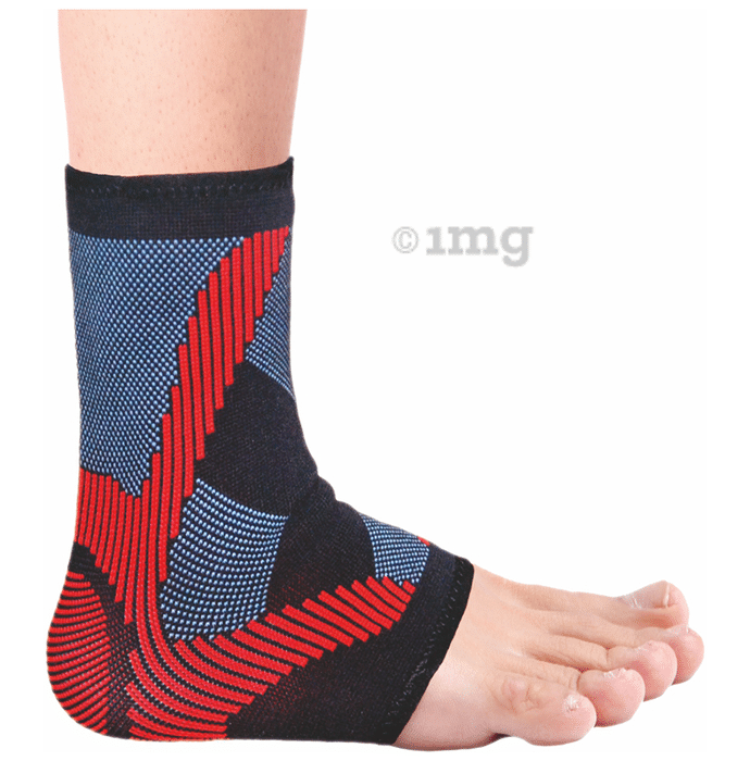 Vissco 2710 Pro 3D Ankle Support with Gel Padding Small