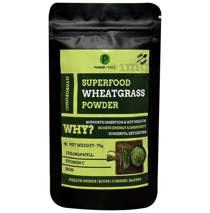 Poddar Farms Dehydrated Wheatgrass Powder