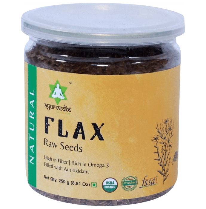Ayurvedix Flax Raw Seeds
