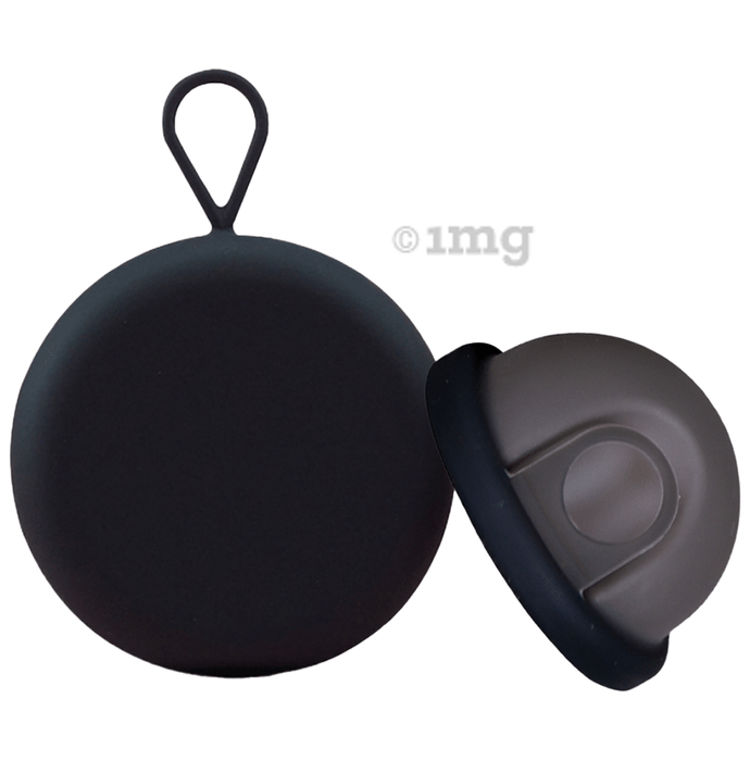 MYKI Silicon Menstrual Disc with Clutch Black Medium