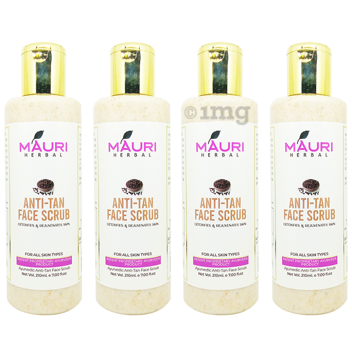 Khadi Mauri Herbal Anti-Tan Face Scrub (210ml)