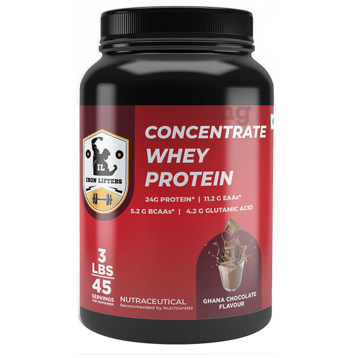 Iron Lifters Concentrate Whey Protien Powder Ghana Chocolate