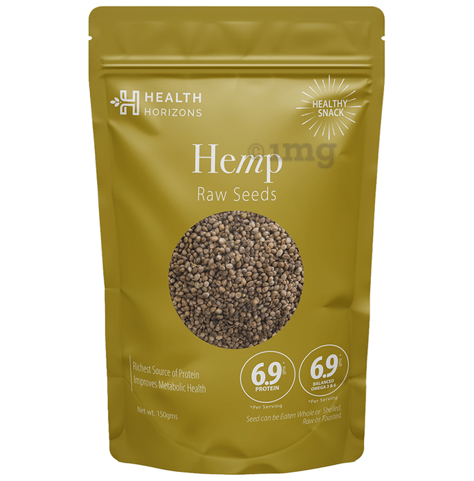 Health Horizons Hemp Raw Seeds | Rich in Protein for Metabolic Health