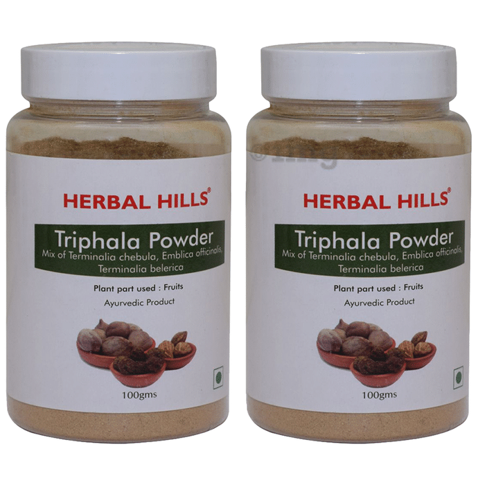 Herbal Hills Triphala Powder Pack of 2
