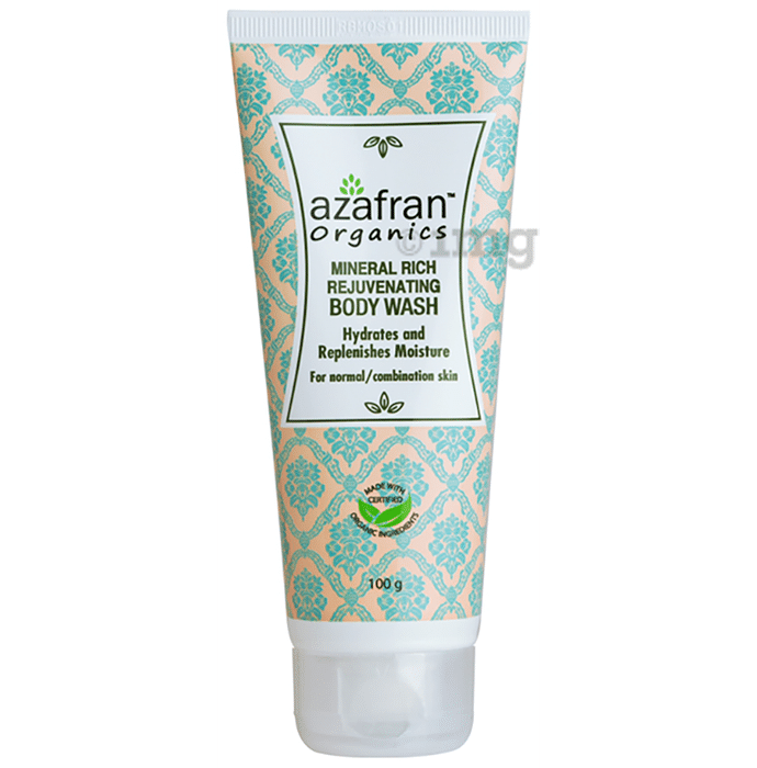 Azafran Organics Mineral Rich Rejuvenating Body Wash
