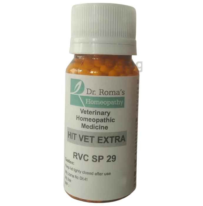 Dr. Romas Homeopathy RVC SP 29 Hit Vet Extra Globules