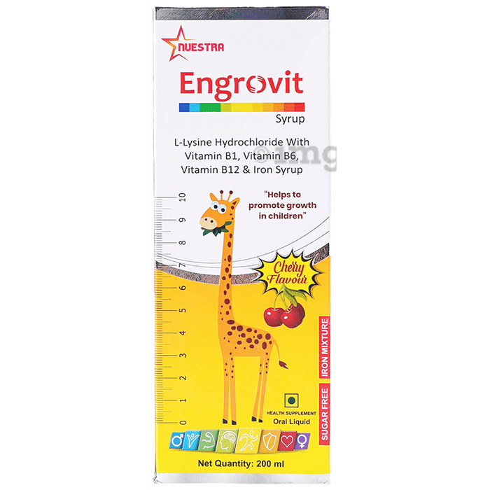 Nuestra Engrovit Height Increment Syrup for Children