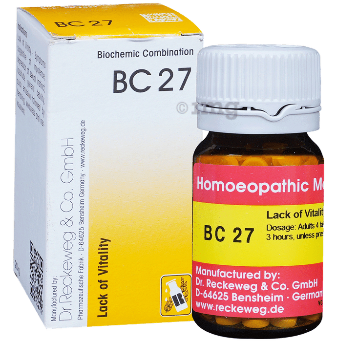 Dr. Reckeweg Bio-Combination 27 (BC 27) Tablet
