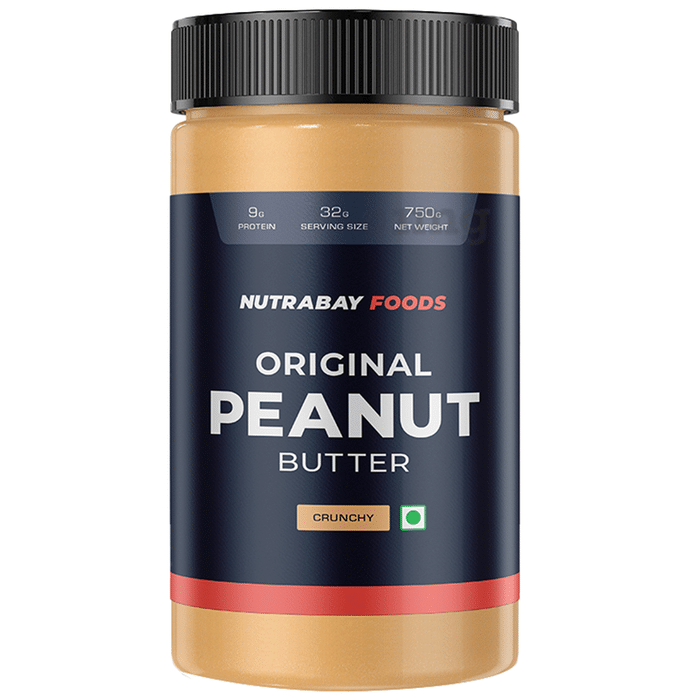 Nutrabay Foods Original Peanut Butter Crunchy