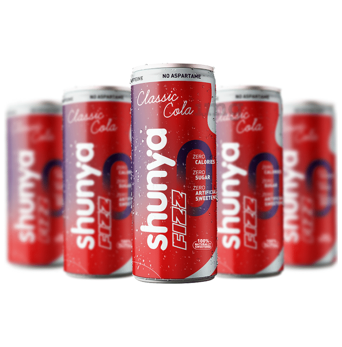 Shunya Fizz (300ml Each) Classic Cola