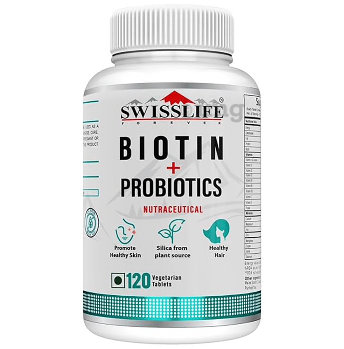 SWISSLIFE FOREVER Biotin + Probiotics Tablet