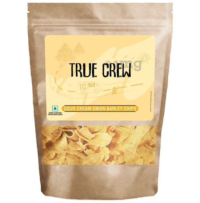 True Crew Sour Cream Onion Barley Chips