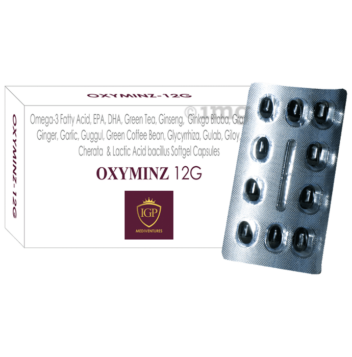 IGP Mediventures Oxyminz 12g Softgel Capsule (10 Each)