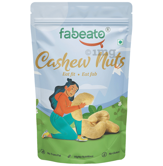 Fabeato  Cashew Nuts | Gluten Free Kaju Nuts|Rich in Protein & Fibre