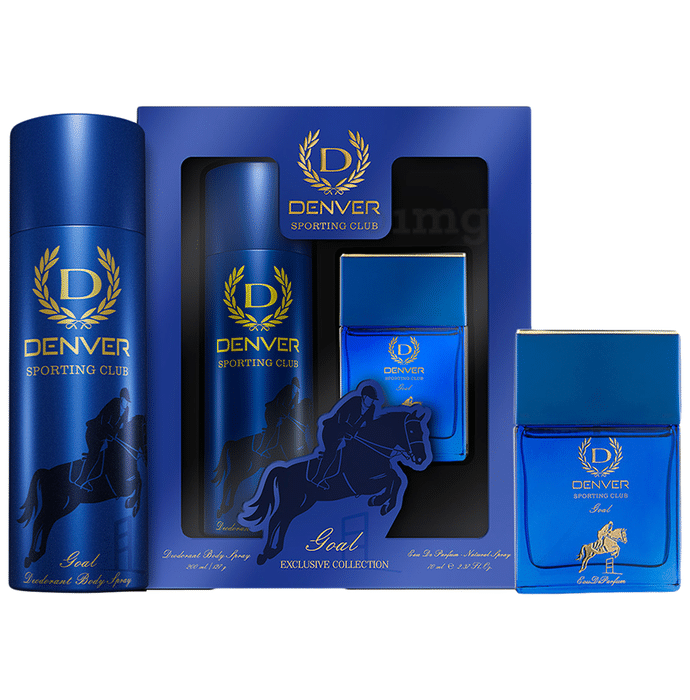 Denver Sporting Club Goal Deodorant Spray Gift Set for Men