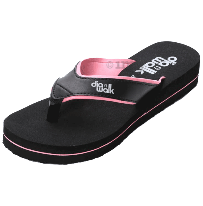 Diawalk DPL 001 Diabetic & Orthopedic Slippers for Women Pink 10