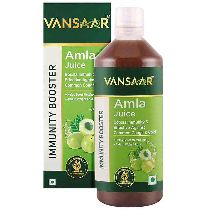 Vansaar Amla Juice | Immunity booster | 100% Cold Pressed