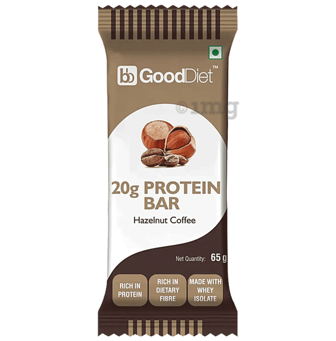 GoodDiet Hazelnut Coffee Protein  Bar