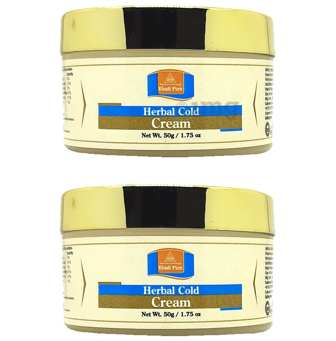 Khadi Pure Herbal Cold Cream (50gm Each)