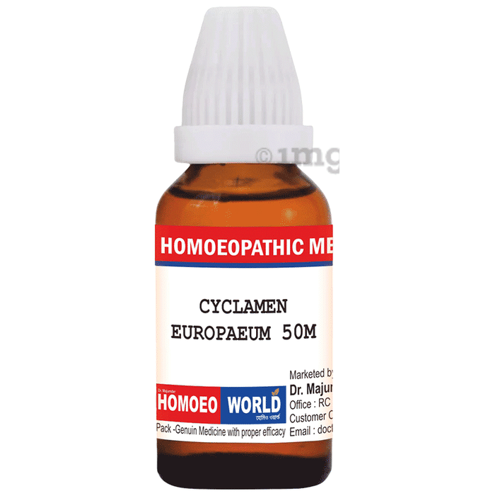 Dr. Majumder Homeo World Cyclamen Europaeum Dilution (30ml Each) 50M