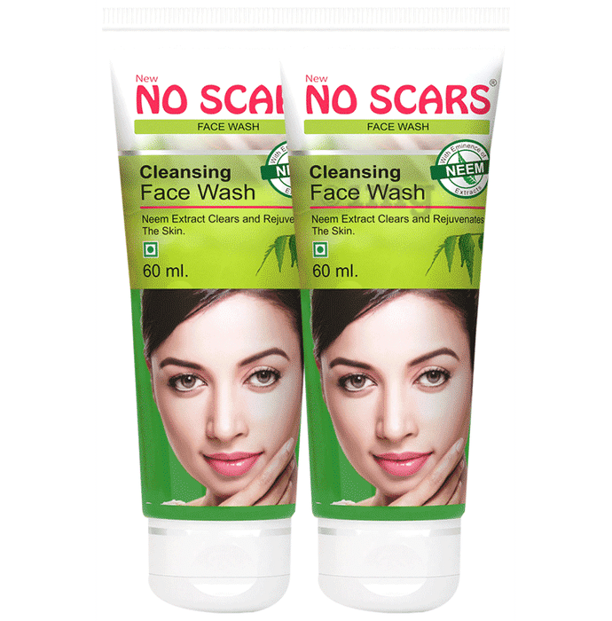 NO Scars Cleansing Face Wash with Eminence of Neem Extract